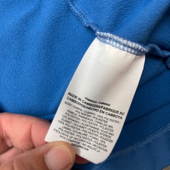 Nike Shield Women's XL Blue Jacket Full Zip Long Sleeves Thumb Holes Running - Picture 7 of 11